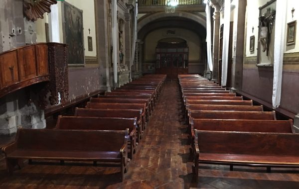 Templo Parroquial cerrado