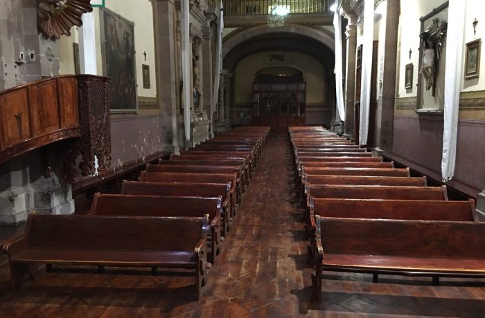 Templo Parroquial cerrado